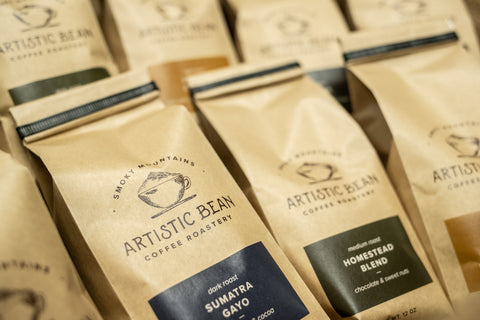 Coffee Gift Set - Customize your Artistic Bean Organic Coffee Gift